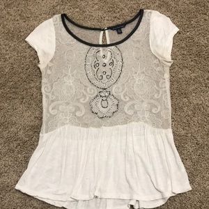 American eagle lace shirt